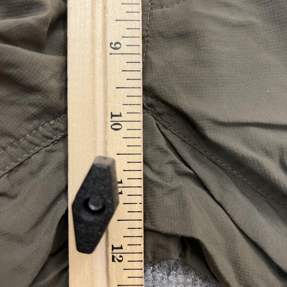 The North Face Shorts Mens Small Nylon Cargo Hiking Stow Pocket Olive Green - Picture 9 of 11